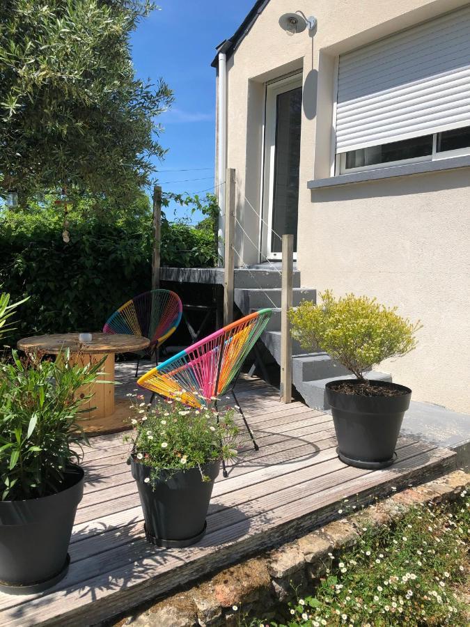 Chambre D'Hotes Golf Du Morbihan Plougoumelen Екстер'єр фото